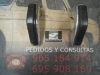 MAS03 JUEGO 2 MASCOTAS METAL/GOMA PARAGOLPES SEAT 127 1ª SERIE