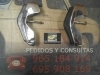 MAS03 JUEGO 2 MASCOTAS METAL/GOMA PARAGOLPES SEAT 127 1ª SERIE