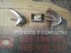 MAS07 JUEGO DE 2 MASCOTAS PARAGOLPES SEAT 124 SPORT 1600