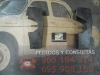 MAS18 JUEGO 2 MASCOTAS GOMA PARAGOLPES RENAULT 12