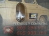 MAS22 MASCOTA CROMADA DE PARAGOLPES MG 1300