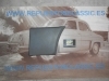 MOL92 MOLDURA ALETA DELANTERA DERECHA SEAT 131 DIPLOMATIC COLOR GRIS