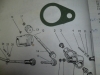COF08 AB 13002100 JUNTA REDUCTOR CUENTAKILOMETROS SEAT 1400, 1500