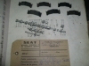 COF06 AB 12812800 KIT MUELLES ANILLO SINCRO (6 PIEZAS) SEAT 1400