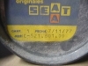 JUEGO MANETAS CON LLAVE SEAT 1200 SPORT ORIGINALES SEAT.