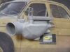 DA11 COLECTOR CARBURADOR RENAULT 5 ALPINE TURBO. ARENADO, LISTO PARA PINTAR O PULIR