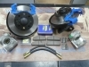 KIT FRENOS DISCOS DELANTEROS SEAT 850, COUPE, ADAPTABLE SEAT 600