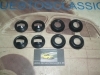 MAN370/371* JUEGO ROSETONES SEAT 124, 1430, 127 MANETAS APERTURA Y ELEVALUNAS