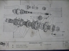 CC142 FIG.1 TREN FIJO 11 , 13, 18, 22, 27 DIENTES CAJA CAMBIOS SEAT 850, 133