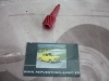 VW80763 PIÑON MANDO VELOCIMETRO VOLKSWAGEN GOLF MKI, MKII, JETTA CAJA 4 V BLANCO 171957821A