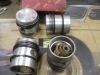 PS60 JUEGO DE PISTONES DKW, MERCEDES, UNIMOG MOTOR OM 636 MARCA MAHLE MEDIDA 75 mm