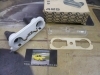 ISE709 TULIPA, GOMA Y BASE PILOTO MATRÍCULA SEAT 850 SPORT, COUPE, 124, 124 SPORT