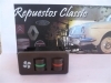 C01 6436 INTERRUPTOR CALEFACCION SEAT RITMO, FIAT RITMO MARRON