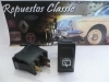 C04 6459 INTERRUPTOR LIMPIA, LAVA PARABRISAS TRASERO NEGRO SEAT PANDA