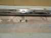 PAR108 PARAGOLPES TRASERO, REAR BUMPER FORD CAPRI MKI, ORIGINAL FORD CON UNA LUZ MATRICULA