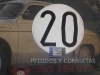 PI365 PI4 SEÑAL REDONDA METALICA LIMITACION VELOCIDAD 20Km/h TRACTOR, VEHICULO ESPECIAL, MATERIAL DE EPOCA VINTAGE DIAMETRO 290m