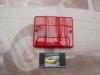 PI385 P2 TULIPA CUADRADA ROJA CON CATADIOPTRICO ROJO , CAMION AUTOBUS CARAVANA REMOLQUE TRACTOR 130x105mm