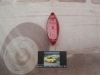 PI391 P2 TULIPA OVALADA ROJA PILOTO CAMION AUTOBUS CARAVANA REMOLQUE TRACTOR , MEDIDA 94X37mm ALTO 20mm