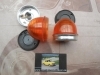 PI434P2 JUEGO PILOTOS UNIVERSALES REDONDOS AMBAR MEDIDA 58x55mm TULIPA ENROSCADA