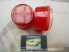 PI443P2 JUEGO TULIPAS PILOTO REDONDO ROJO CAMION TRACTOR REMOLQUE CARAVANA MEDIDA 61x45mm ROSCA EXTERIOR