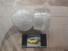 PI445P2 JUEGO TULIPAS PILOTOS REDONDOS BLANCOS CAMION TRACTOR REMOLQUE CARAVANA MEDIDA 61x45mm ROSCA EXTERIOR