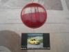 PI461P2 TULIPA UNIVERSAL PILOTO REDONDO ROJO CAMION REMOLQUE TRACTOR AUTOBUS MEDIDA 85x10mm