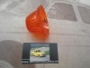 PI463P2 TULIPA AMBAR PILOTO REDONDO INTERMITENTE CAMION REMOLQUE TRACTOR CARAVANA MEDIDA 71x45mm