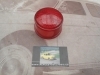 PI475P2 TULIPA PILOTO REDONDO ROJO CON LUZ MATRICULA CAMION REMOLQUE TRACTOR CARAVANA MEDIDAS 80x48mm