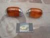 PI477P2 JUEGO TULIPAS PILOTOS INTERMITENTES LATERALES AMBAR CAMION , AUTOBUS CLASICO MEDIDA 103x54x40mm