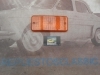 PI491P2 TULIPA AMBAR PILOTO INTERMITENTE RECTANGULAR AUTOBUS SETRA MEDIDA 185x80x15mm IRAZU 955A