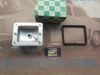 Pi526P2 PORTALAMPARAS PILOTO CUADRADO CAMION TRACTOR REMOLQUE 131x107mm DE TORNILLO A TORNILLO 108mm