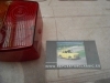 Pi530P2 TULIPA PILOTO TRASERO CUADRADO BICOLOR ROJO/ AMBAR CAMION AUTOBUS REMOLQUE CARAVANA TRACTOR MEDIDA 90x85x47mm