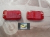 Pi539P2 JUEGO TULIPAS ROJAS PILOTO ANTINIEBLA RECTANGULAR , ULO 3000115 MEDIDAS 125x65x29mm