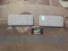 Pi551P2 JUEGO TULIPAS COLOR BLANCO PLAFON LUZ INTERIOR CORTESIA CAMION AUTOBUS CARAVANA , MEDIDA 184x81x15