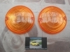 Pi575P2 JUEGO 2 TULIPAS AMBAR PILOTO TRASERO CAMION PEGASO COMET