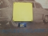 Pi588P2 TULIPA LUMINOSO CUADRADO COLOR AMARILLO SEÑALIZACION DISTINTIVO CAMION VEHICULO PESADO GRAN DIMENSION