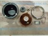 Pi594 P4 CONJUNTO OPTICA FARO FOCO EUROPEO JEEP, CAMION SAVA PEGASO RINDER 421 ( DIAMETRO OPTICA 170mm )