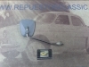 RET449P1 ESPEJO RETROVISOR UNIVERSAL DERECHO 104x89mm (LARGO VARILLA 20cm)