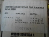 SER47 DEPRESOR FRENO / BOMBA VACIO FIAT, LANCIA, ALFA ROMEO 1.7 Y 1.9 D/TD, REF. 101040703