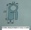 GOMA MALETERO POR METROS SEAT 124, SEAT 1430, SEAT 1500